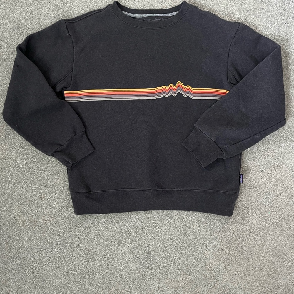 Retro stripped Patagonia sweater